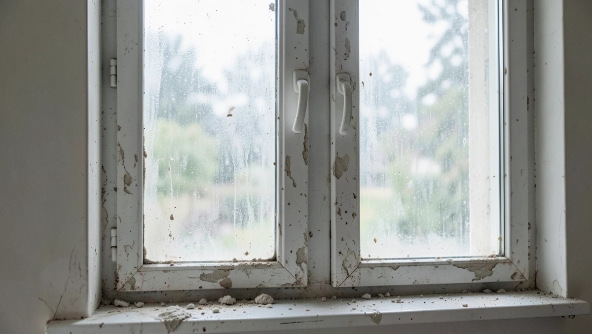 Czym wyczyścić okna po tynkowaniu