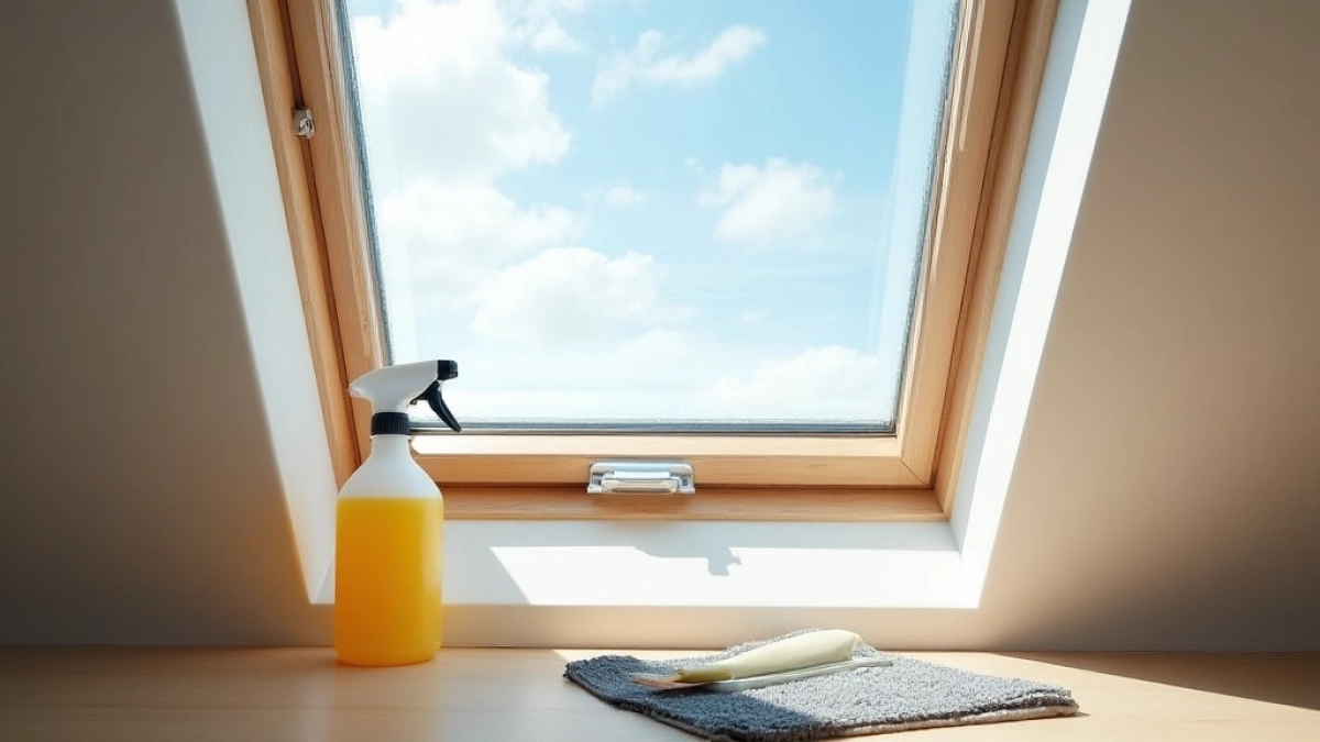 Jak myć okna dachowe VELUX