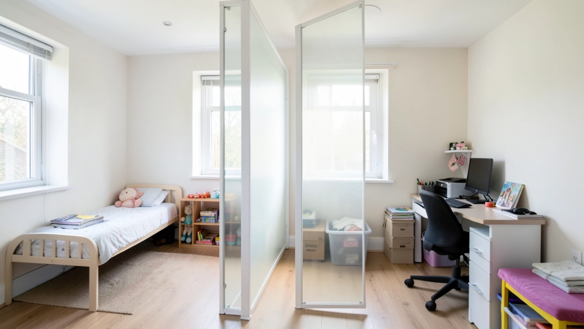 Jak podzielić pokój z jednym oknem na dwa mniejsze