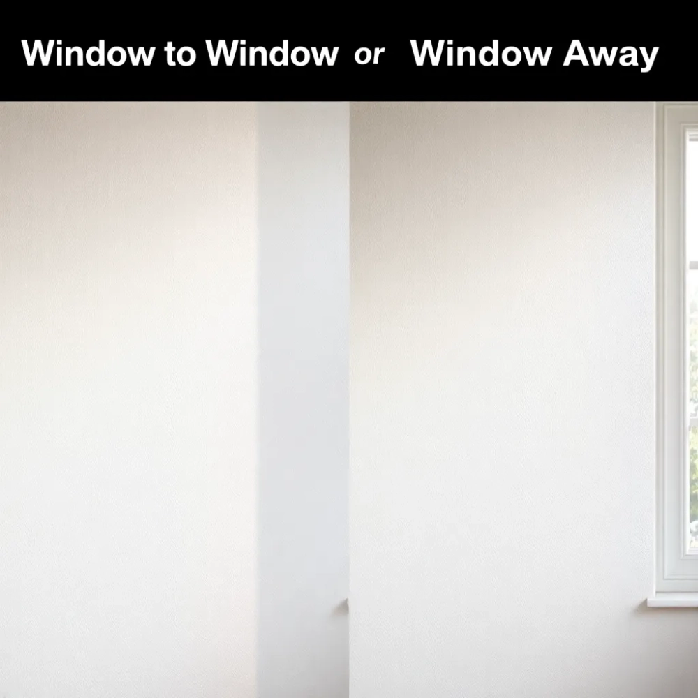 Malowanie ścian od okna czy do okna