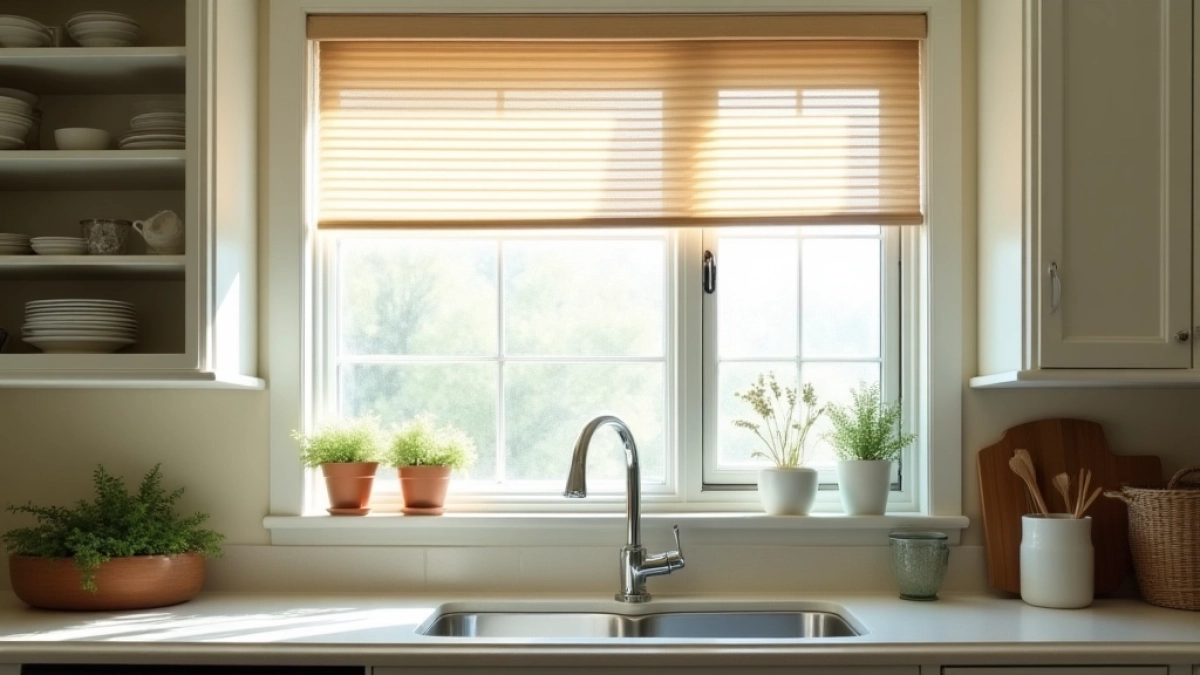 Na jakiej wysokości okna w kuchni