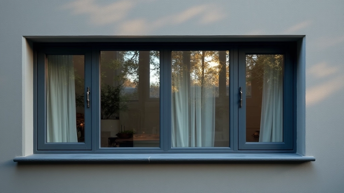 Okna antracyt jaki parapet zewnętrzny