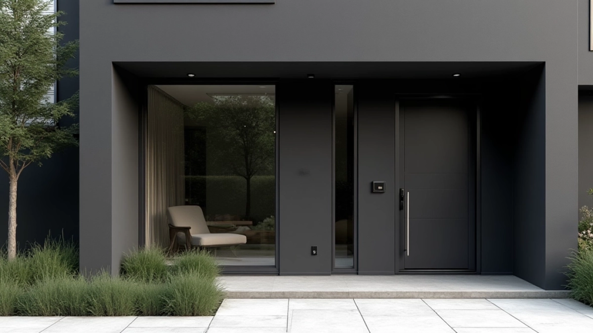 okna antracyt jakie drzwi zewnętrzne