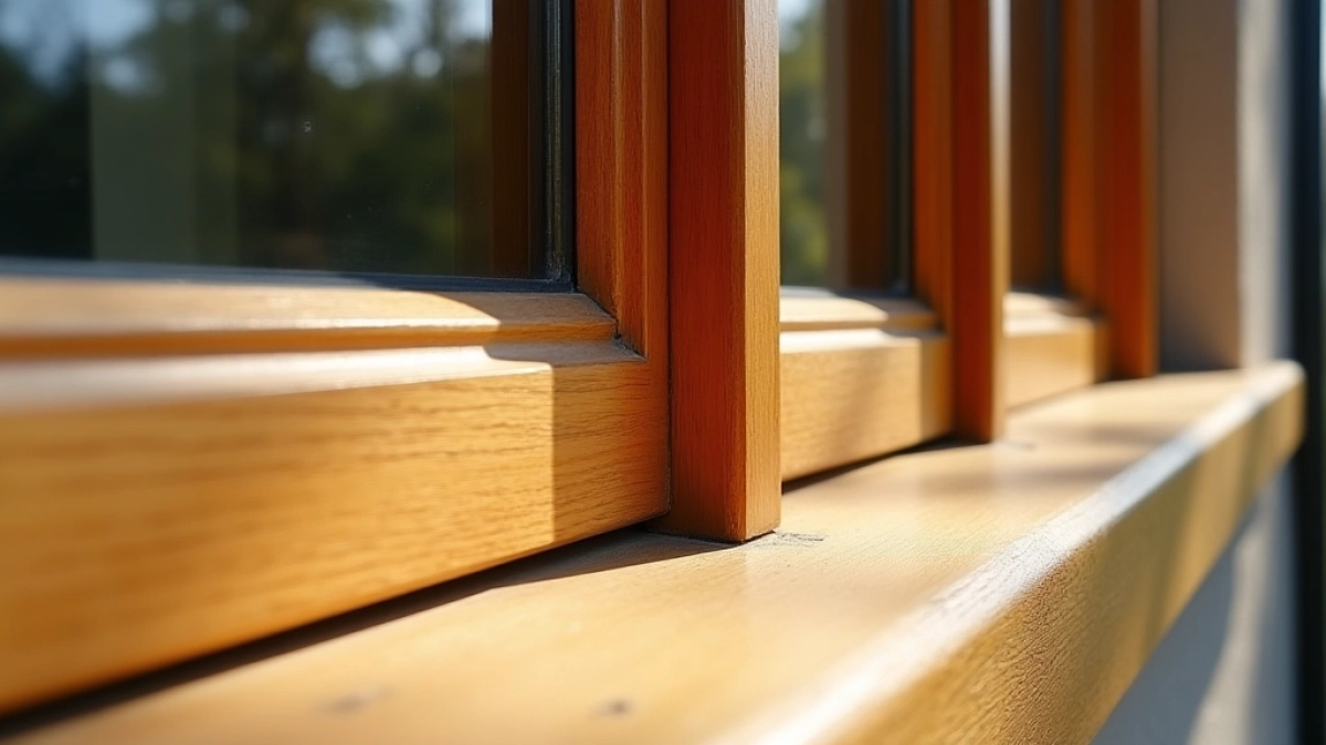 Okna złoty dąb  jakie parapety zewnętrzne