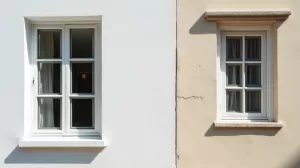Białe okna jaka elewacja