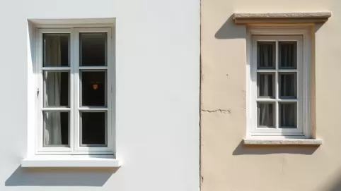 Białe okna jaka elewacja