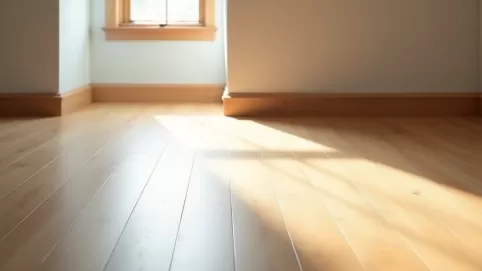 Jak układać panele podłogowe względem okna