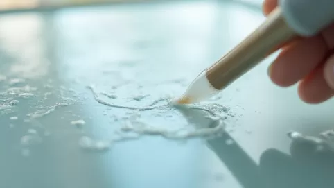 Jak usunąć klej z okna plastikowego