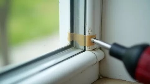 Jak usunąć taśmę dwustronną z okna plastikowego