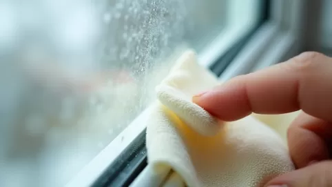 Jak usunąć taśmę klejącą z okna plastikowego