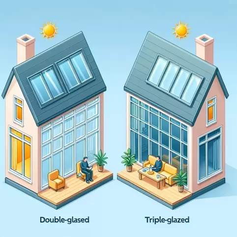 jakie okna do domu dwu czy trzyszybowe