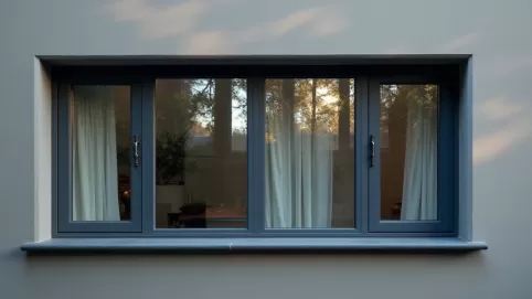 Okna antracyt jaki parapet zewnętrzny