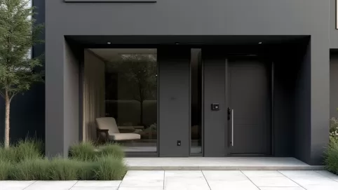 okna antracyt jakie drzwi zewnętrzne